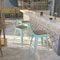Flash Furniture Mint No Back Metal Stool, 24", PK4 4-ET-BT3503-24-MINT-WD-GG - alternate 1